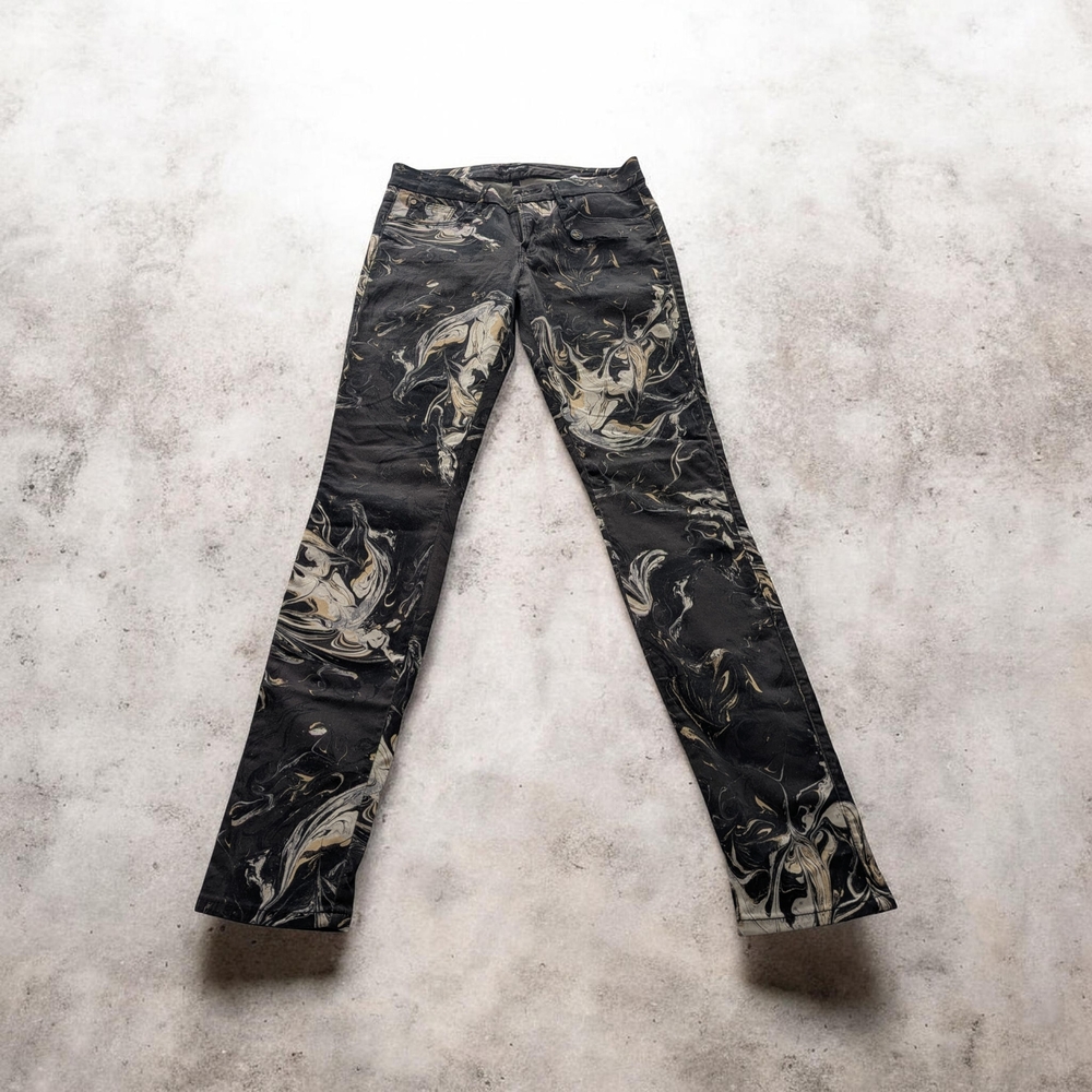 Marciano Stylish Black and Cream Women's Jeans